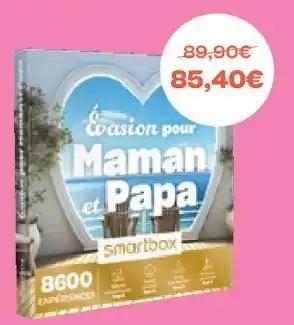 5% de remise sur une sélection de coffrets Maman et Papa