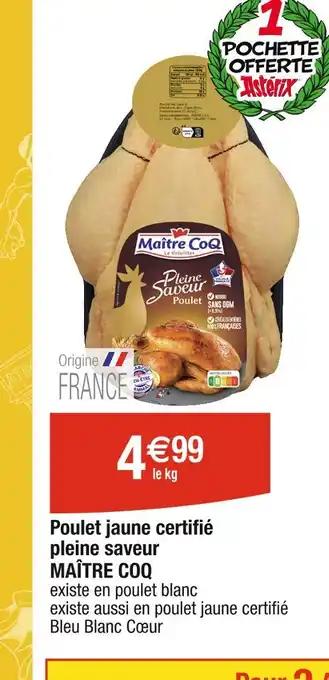 Promotion Exclusives de Poulet jaune certifié : Découvrez l'Offre incontournable