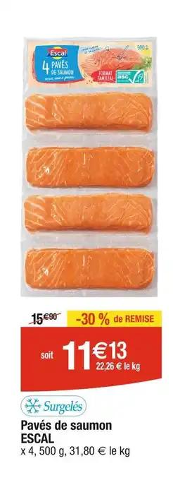 HUBCO Pavés de saumon atlantique