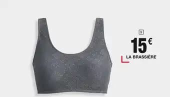 Influx BRASSIÈRE COQUE AMOVIBLE
