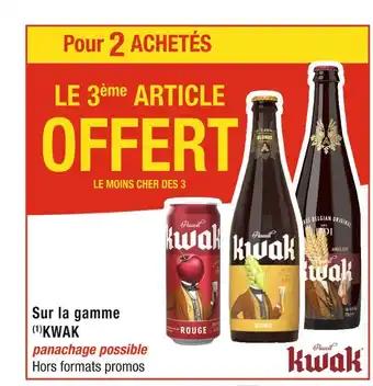 KWAK Pour 2 ACHETÉS LE 3ème ARTICLE Sur la gamme KWAK