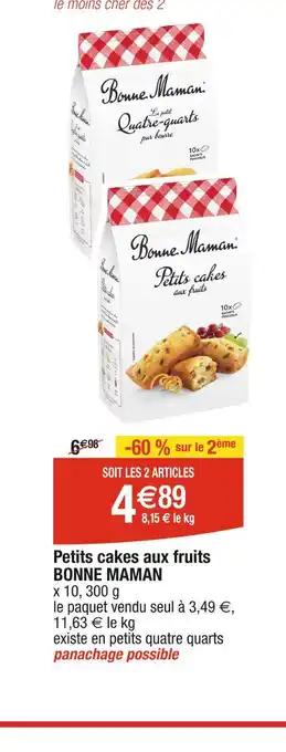BONNE MAMAN Petits cakes aux fruits