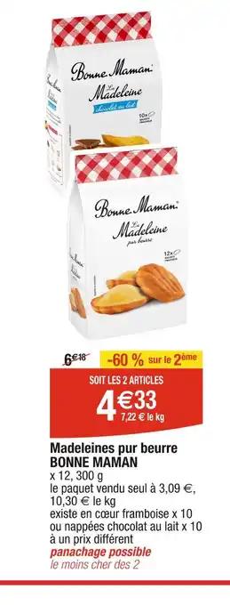 BONNE MAMAN Madeleines pur beurre