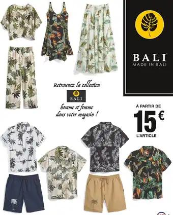 Collection homme et femme BALI