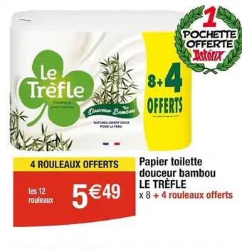 LE TRÈFLE Papier toilette douceur bambou
