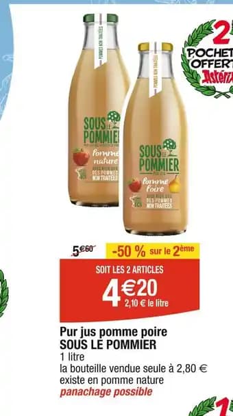 Promotion Exclusives de SOUS LE POMMIER : Découvrez l'Offre incontournable