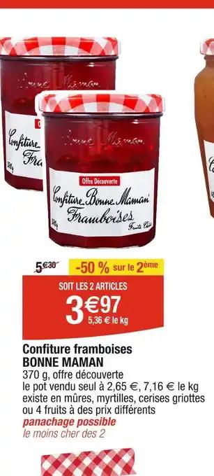 BONNE MAMAN Confiture framboises