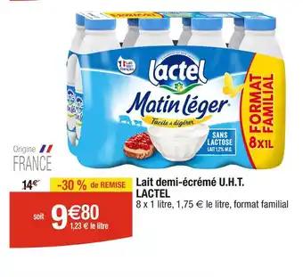 Promotion Exclusives de Lait demi écrémé u.h.t. : Découvrez l'Offre incontournable