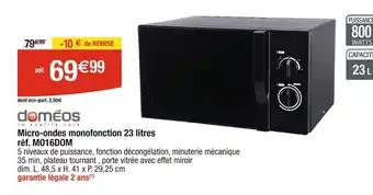 Promotion Exclusives de Doméos : Découvrez l'Offre incontournable