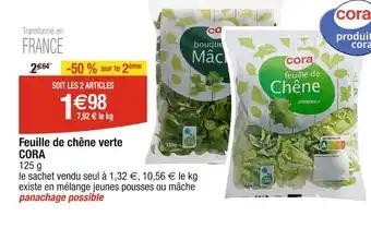 CORA Feuille de chêne verte