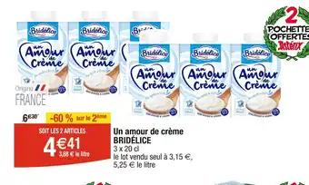 BRIDÉLICE Un amour de crème
