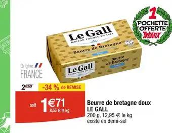LE GALL Beurre de bretagne doux