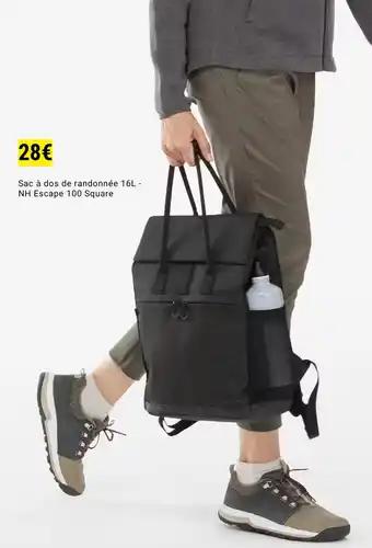 Sac à dos de randonnée 16L - NH Escape 100 Square