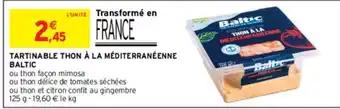 TARTINABLE THON À LA MÉDITERRANÉENNE BALTIC