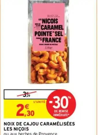 NOIX DE CAJOU CARAMÉLISÉES LES NICOIS