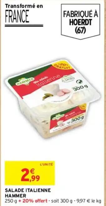 SALADE ITALIENNE HAMMER