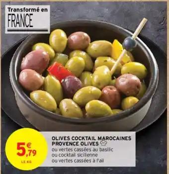 OLIVES COCKTAIL MAROCAINES PROVENCE OLIVES