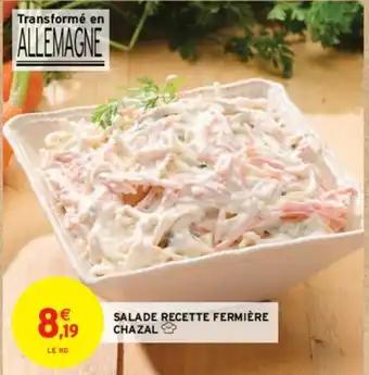 SALADE RECETTE FERMIÈRE CHAZAL