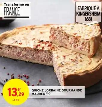 QUICHE LORRAINE GOURMANDE MAURER