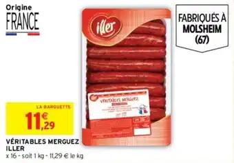 VÉRITABLES MERGUEZ ILLER