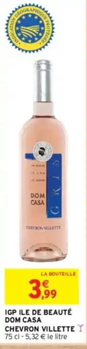 IGP ILE DE BEAUTÉ DOM CASA CHEVRON VILLETTE Y 75 cl