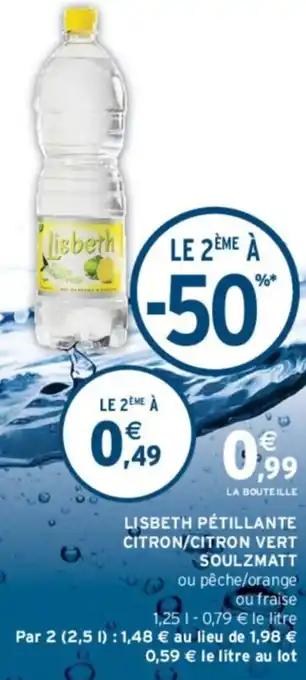 LISBETH PÉTILLANTE CITRON/CITRON VERT SOULZMATT