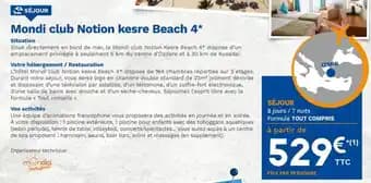 Mondi club notion kesre beach 4
