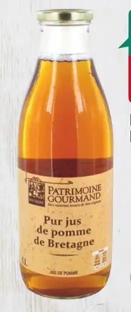 PATRIMOINE GOURMAND PUR JUS DE POMME DE BRETAGNE