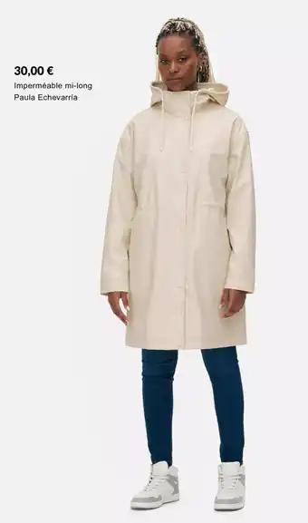 Imperméable mi-long Paula Echevarría
