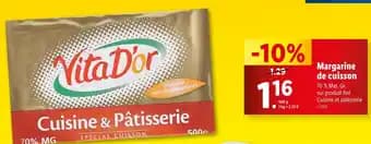 Vita D'or Margarine de cuisson
