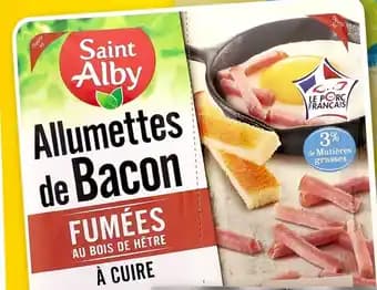 SAINT ALBY Allumettes de bacon