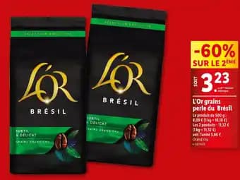 L’Or L’Or grains perle du Brésil
