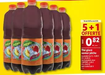 Freeway Thé glacé saveur pêche