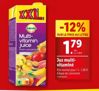 Solevita Jus multi-vitaminé