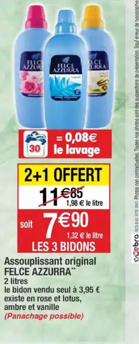 Assouplissant original FELCE AZZURRA