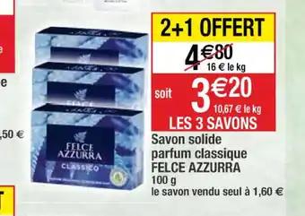 Savon solide parfum classique