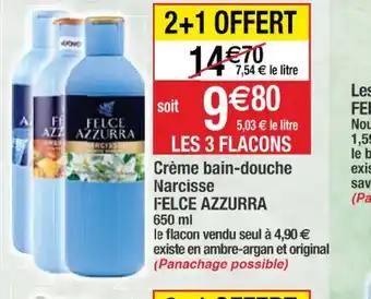 Crème bain-douche Narcisse FELCE AZZURRA