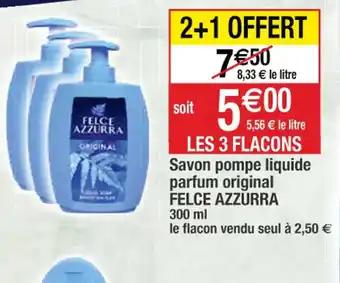 Savon pompe liquide parfum original