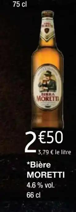 Promotion Exclusives de Moretti : Découvrez l'Offre incontournable