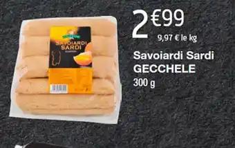 Savoiardi Sardi GECCHELE 300 g