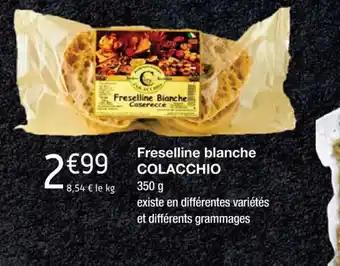 Freselline blanche COLACCHIO