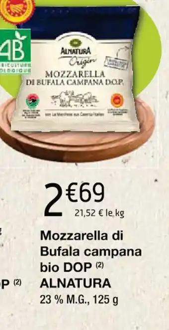 Mozzarella di Bufala campana bio DOP (2) ALNATURA