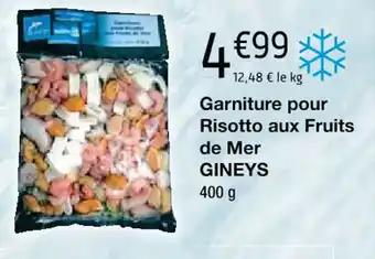 Garniture pour Risotto aux Fruits de Mer