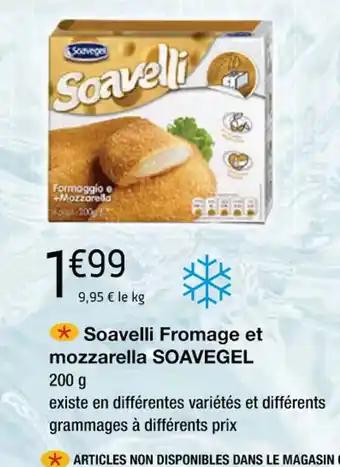 Soavelli Fromage et mozzarella SOAVEGEL