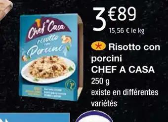 Risotto con porcini CHEF A CASA