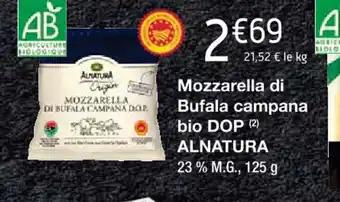 Mozzarella di Bufala campana bio DOP
