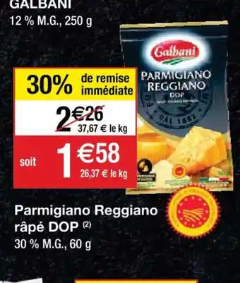 Parmigiano Reggiano râpé DOP