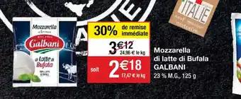Mozzarella di latte di Bufala GALBANI