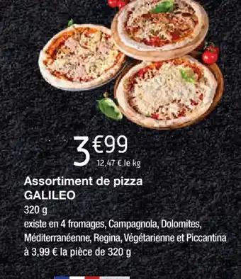 Assortiment de pizza GALILEO