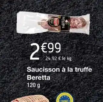 Saucisson à la truffe Beretta 120 g